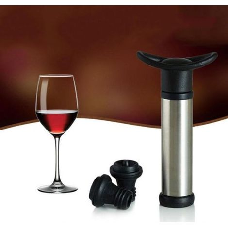 Pompe à vide en acier inoxydable pour vin et champagne, pour usage domestique et professionnel.-AquaForge (1/5)