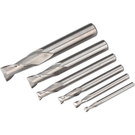 Sealey HSS End Mill Set MT2 3-10mm SM2503EMSET (1/2)