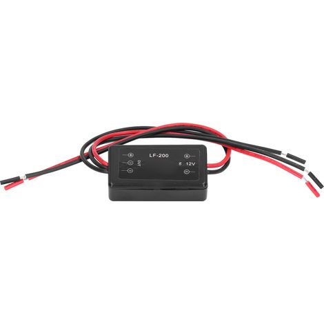 Module clignotant LED alterné gauche droite pour feu arrière stop auto 12V, boîtier ABS 60W, coffret 1 module + colle (1/5)