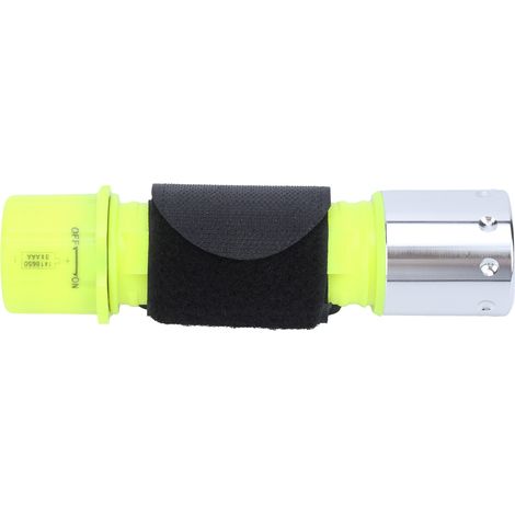 Lampe torche de plongée IPX8 étanche portable professionnelle rechargeable LED (1/5)