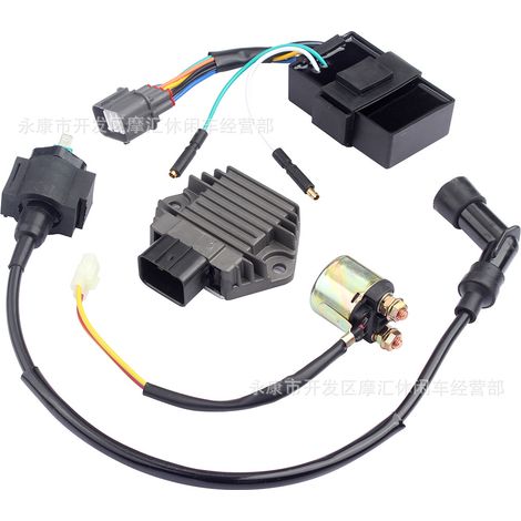 Mini motorcycle assist bicycle modification parts F50/80CC gasoline engine power starter kit