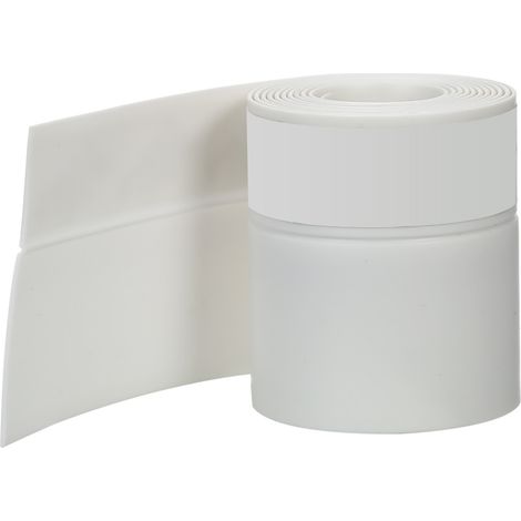 Bande d'étanchéité en caoutchouc silicone de 1 m (3,3 pieds) – Bande d'étanchéité autocollante pour portes et fenêtres, isolant phonique et calfeutrage de portes (1/5)