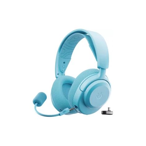 Steelseries Arctis Nova 3P Auriculares Inalámbrico Diadema Música/uso diario Bluetooth Color aguamarina