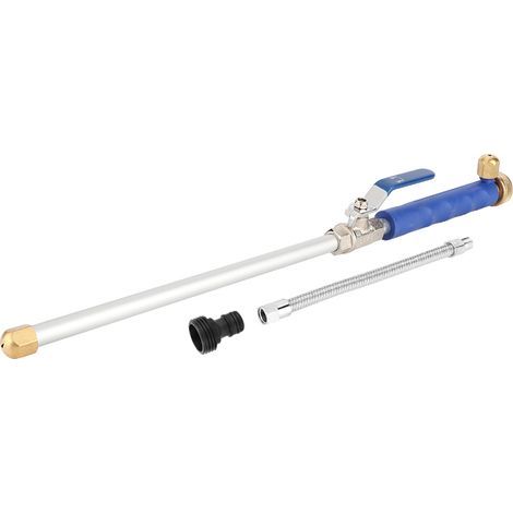 Pistolet à eau haute pression puissant, outil de nettoyage de buse de pulvérisation pour la maison, la cour, le jardin et la voiture(2) (1/5)