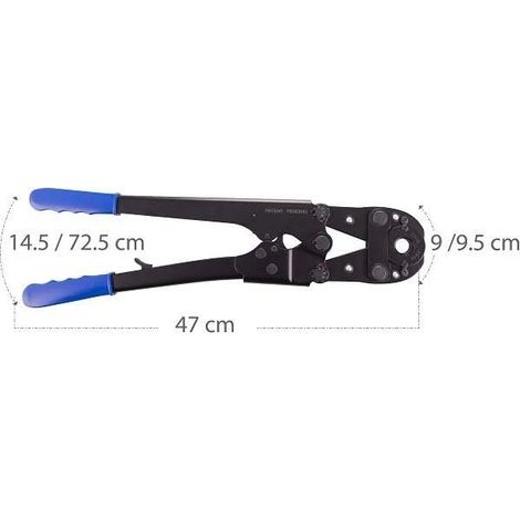 Presszange PER/ Mehrschichtverbund NOYON & THIEBAULT Ø Profil TH 12-16-20-26 mm - 380100 (1/3)