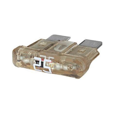 Fusible tipo enchufe est谩ndar 12V 25A longitud 18,8 mm blanco paquete 10 unidades'Hella HELLA 8JS711683122 (1/2)