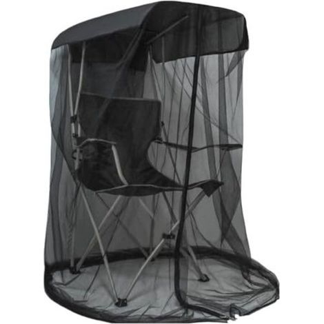 Tente de chaise, moustiquaire, abri de protection, auvent, tentes de chaise, filet, léger, pliable, housse de siège portable pour la pêche, la randonnée, les voyages, le jardin, les activités de plein (1/5)