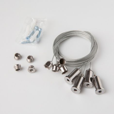 Kit câbles suspension panneau LED 60x60/120x30 Ecolight
