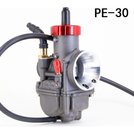 Carburateur de câble d'amortisseur PE30 NSR150 RSZ ATV couvercle rouge de moto de plage (1/5)