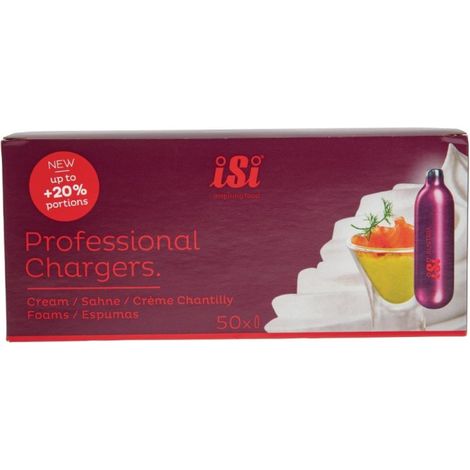 Cartouches pour siphon (Lot de 50) - ISI (1/5)