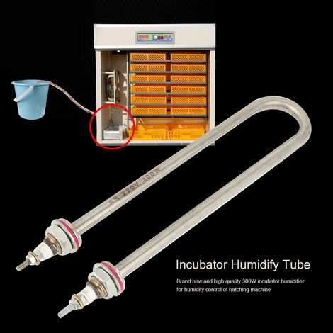 Accessoires pour incubateur 300 W : tube d'humidification, fixation par boulon, contrôleur d'humidificateur, machine à couver (1/5)