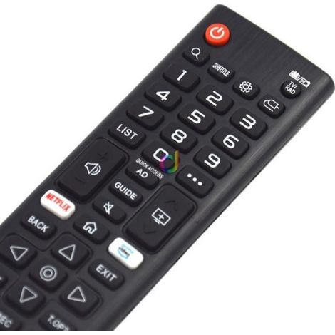 Télécommande AKB75675311 - Netflix Prime Vidéo - Pour TV Connectée 2019 - Avec Logo Intégré - 1 Pièce (1/4)