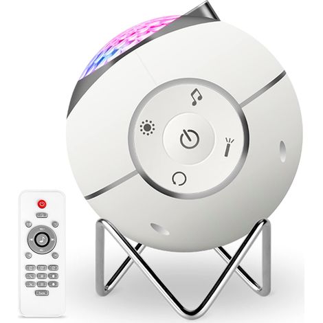 Projecteur Ciel Etoile, Projecteur Galaxie Led Planetarium Projecteur Lamp, Projecteur Galaxie Veilleuse Enfant avec Rotation de 360/Télécommande pour BéBé Enfant Adulte (1/5)