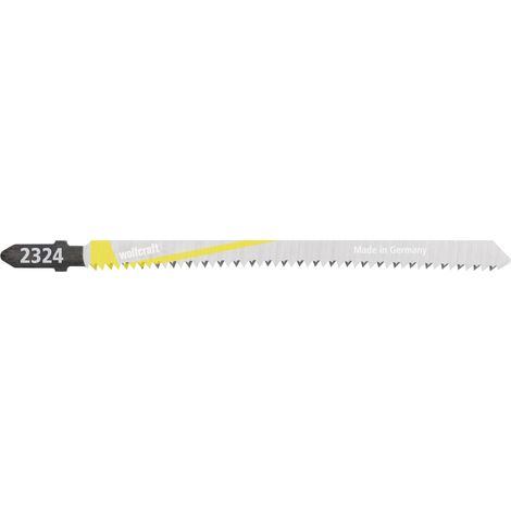 Wolfcraft 2324000 Stichsägeblätter HCS 130 mm T-Schaft 1 St. (1/3)