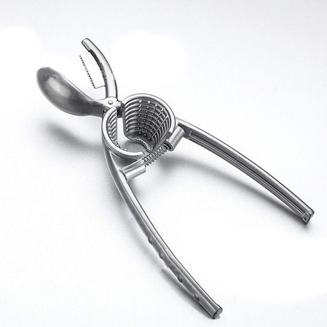 Pince à noix 2 en 1, ouvre-noix, ouvre-châtaignes, pince multifonction en métal, durable et de haute qualité, confortable pour la cuisine. (1/5)
