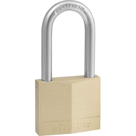 Solid Brass 40mm Padlock 4-Pin - 38mm Shackle MLK140LF