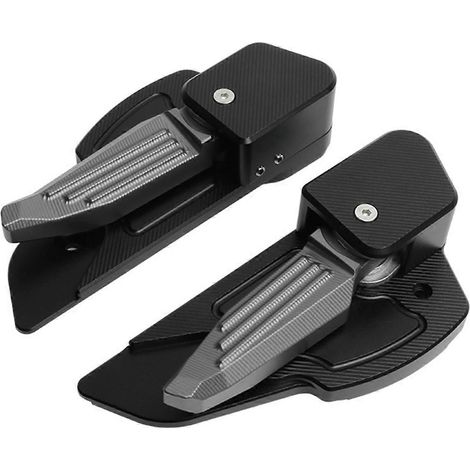 Automatisches Klapppedal hinten für Primavera 150 Schwarz + Titan (1/5)