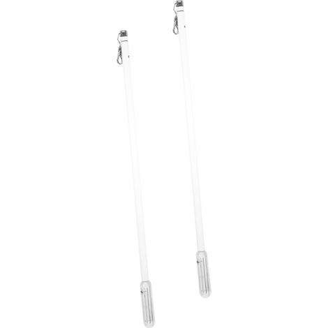 de 2 tringles à rideaux de 50 cm compatibles et faciles à