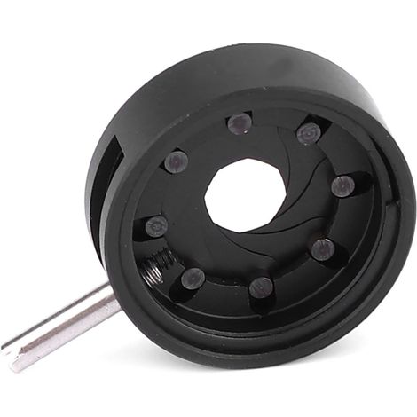 Adaptateur d'iris pour microscope, diaphragme optique à ouverture réglable pour microscope SK8 (1/5)