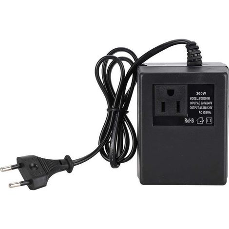 Adaptateur de prise - YDH - 300W - Convertisseur 220V à 110V - Plastique - Voyage