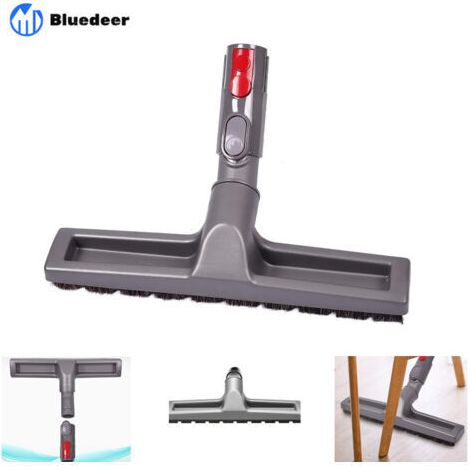 BUNTHAUS Bluedeer – Brosse de parquet flexible pour aspirateurs Dyson V7 V8 V10 V11 – Poils extra longs pour sols durs – Largeur de 30 cm - DC33C