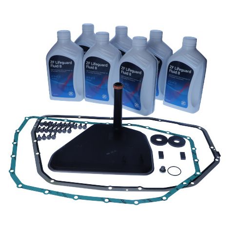KIT DE VIDANGE D'HUILE DE BOÎTE DE VITESSES AUTOMATIQUE ZF PARTS AUDI A4/A6/A8 2.0-4.2 QUATTRO 04-11 AVEC HUILE
