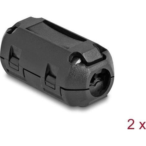 Nucleo di ferrite Delock 80945 filtro EMI 7 mm (1/2)