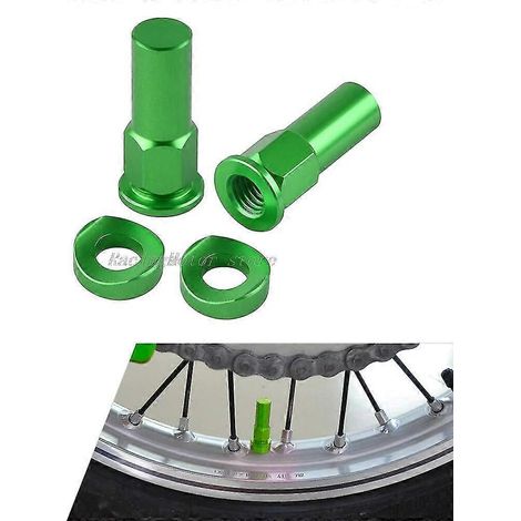 Felgensicherungsmuttern, Schrauben, Distanzstücke, Ventilkappen für KTM EXC, EXCF, SX, SXF, XC, XCW, XCF 125, 150, 200, 250, 350, 450, 525, 530, 300 – 3 Stück