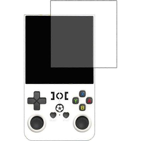 Verre trempé transparent de protection pour console de jeu portable R36Max - Facile à appliquer (1/4)