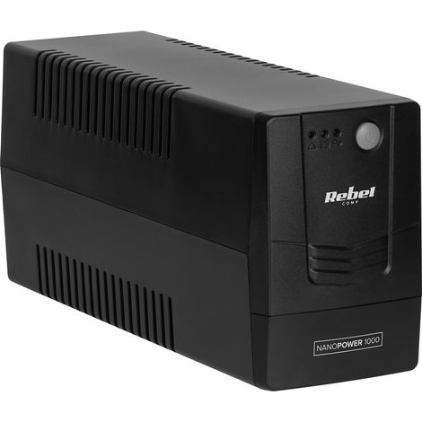 Onduleur UPS Rebel 1000 pour ordinateur hors ligne, 1000 VA/600 W, 230 V, 50 Hz