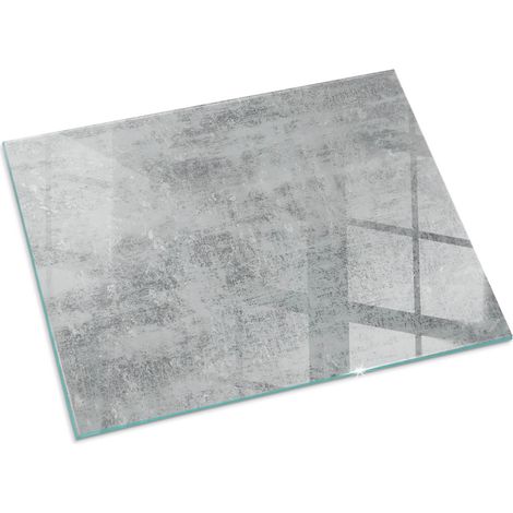 Plaque Rectangulaire avec impression en verre trempé pour cheminée indépendante de sol Texture de fond abstraite 80x60 cm (1/5)