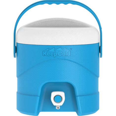 Frigo Portatile Keep Cold Picnic Cooler Rotondo Azzurro 12L (1/4)