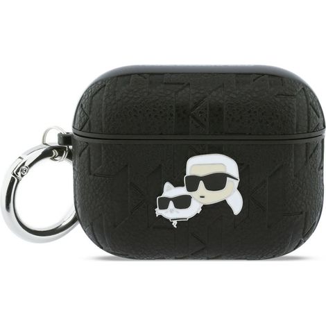 Karl Lagerfeld Monogram Karl & Choupette Schutzhülle für AirPods Pro 3 Schwarz (1/4)