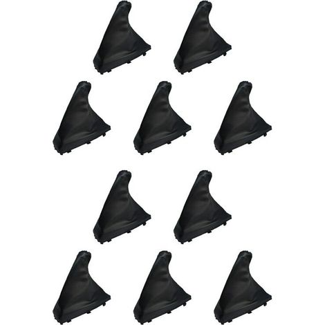 10X Cuffia per freno a mano di stazionamento, copri-levetta del freno a mano per Vectra B 1995-2002, antiscivolo, per pomello di controllo.