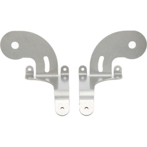 Support de fixation de projecteur chromé en acier inoxydable pour Mini R50 R52 R53 (2001-2006) (1/5)