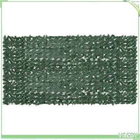 Écran de balcon - 315491 - Feuilles décoratives - Vert foncé - 300 x 150 cm (1/5)