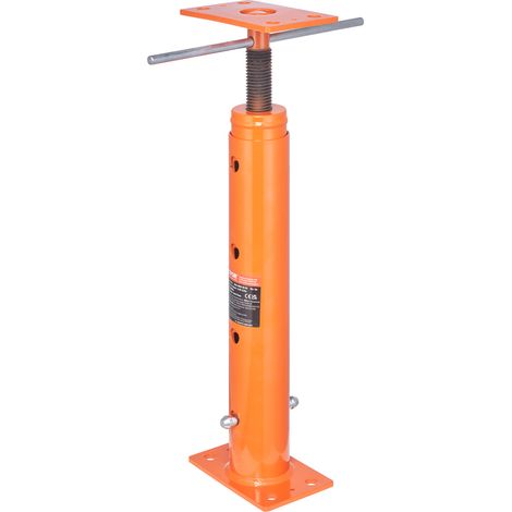 VEVOR Cric de sol de maison,hauteur 19 a 36 pouces,charge maximale 18000 lb,poteau de cric sous-sol,reglable pour mise a niveau,acier telescopique,support de levage,temporaire