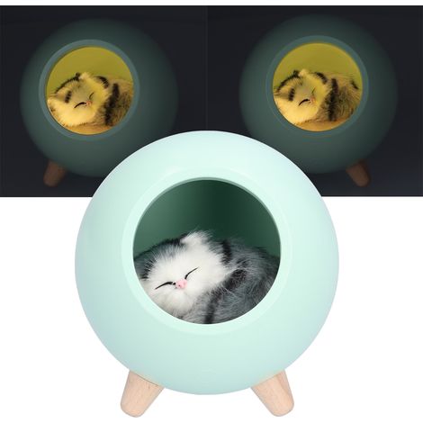 USB-Stimmungslampe fürs Kinderzimmer, Cartoon-Motiv, LED, warmgrünes Nachtlicht (1/5)