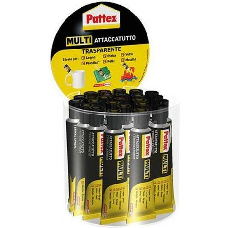 colla attaccatutto 'multi' pattex 20 ml - confezione 25 pezzi
