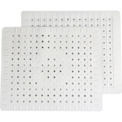 Spülbeckenmatten (2er-Set) aus lebensmittelechtem, rutschfestem und leicht zu reinigendem Gummi. Optimaler Schutz für Ihr Spülbecken. (1/5)