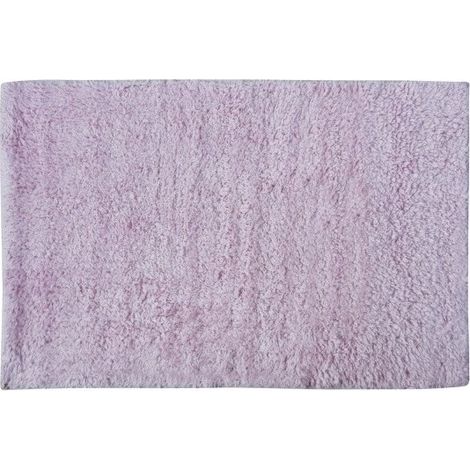Alfombra de baño de algodón 45x70 cm rosa pastel MSV
