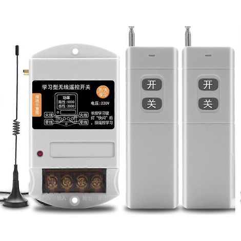 Commande à distance du moteur de pompe à eau monophasée 220 V commande sans fil intelligente du pulvérisateur (1/5)