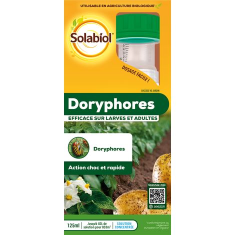 SOLABIOL Anti Doryphores 125 ml : Protection biologique pour votre potager