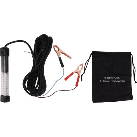Lampe sous-marine LED - Générique - 15W Verte - Étanche IP68 Câble 5m Aluminium pour Pêche Nocturne et Glace (1/5)