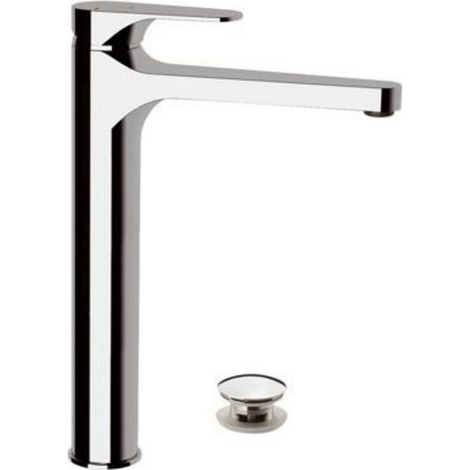 Miscelatore extra alto xl per lavabo a bacinella class line eco Piletta di scarico: Click - Clack (1/3)
