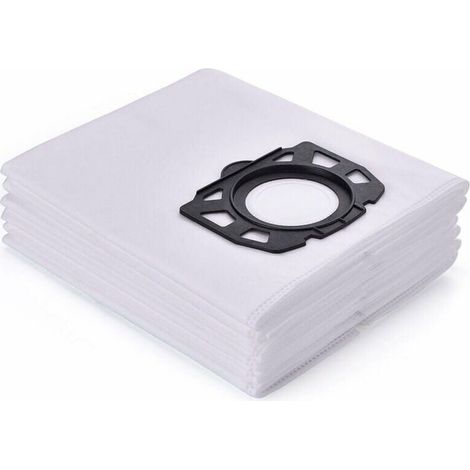 Ulisem8 pièces Filtre de remplacement, adapté à Karcher WD4, WD5, filtre à vide WD5 / P, sac de filtre Karcher MV4 / MV5 / MV6, Karcher WD4.000 WD5.999 Aspirateur (1/4)