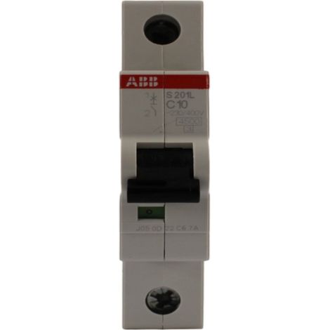 ABB S201L/C10 - S201L C10 INTERRUTTORE AUTOMATICO 4,5KA 1P (1/3)
