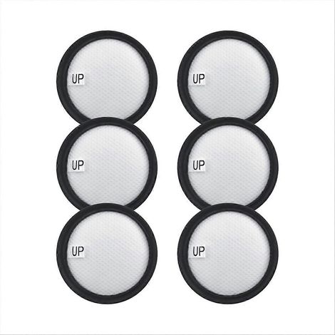 HEPA-Ersatzfilter für Mottenabwehr, 6 Stück, kompatible Ersatzteile, Luftreiniger, effizienter Ersatz, Reinigungszubehör, 6er-Set, überlegene Qualität. (1/5)