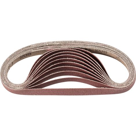 PFERD TOOLS Korund Schleifband BA 9x305 mm A180 für universelle Anwendung mit Bandschleifer 100 Stk (1/5)