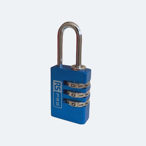 Cadenas à combinaison RS PRO en Aluminium, Ø anse 3mm ( Prix pour 1 ) (1/3)